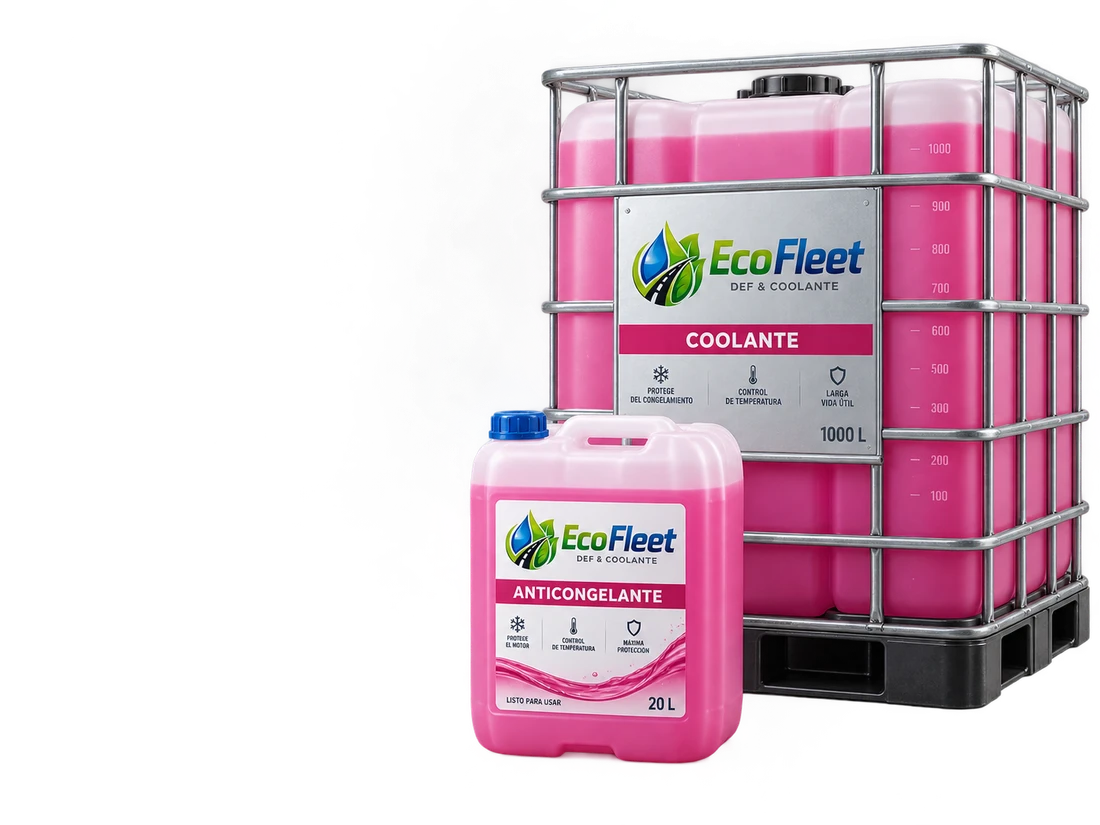 Anticongelante EcoFleet en bidón e IBC Tote